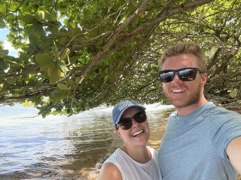 Photo of Drew Cotten on a trail